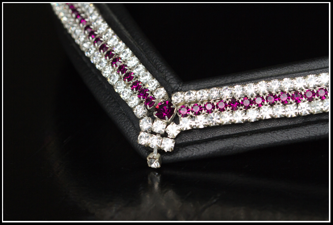 Bling frontriem V vorm